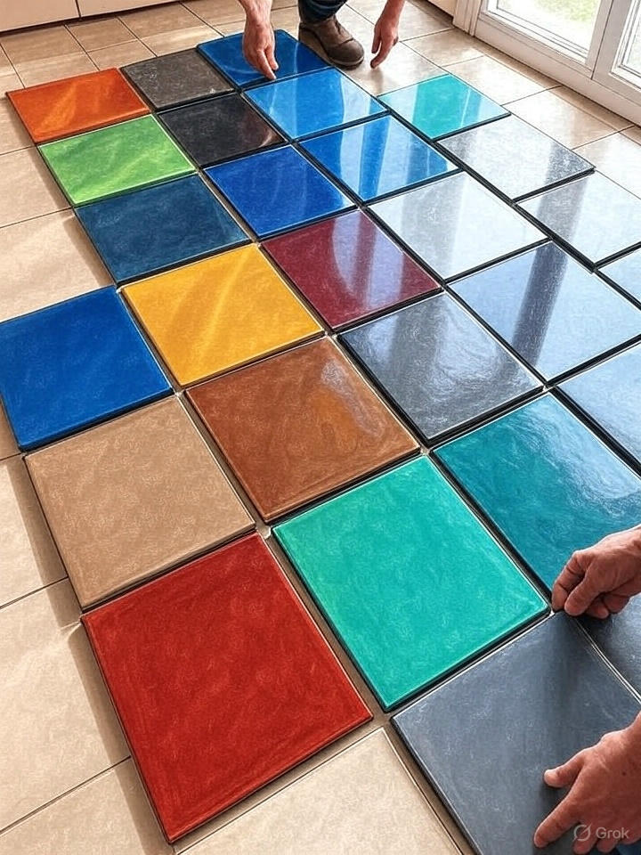 Epoxy Tiles Flooring